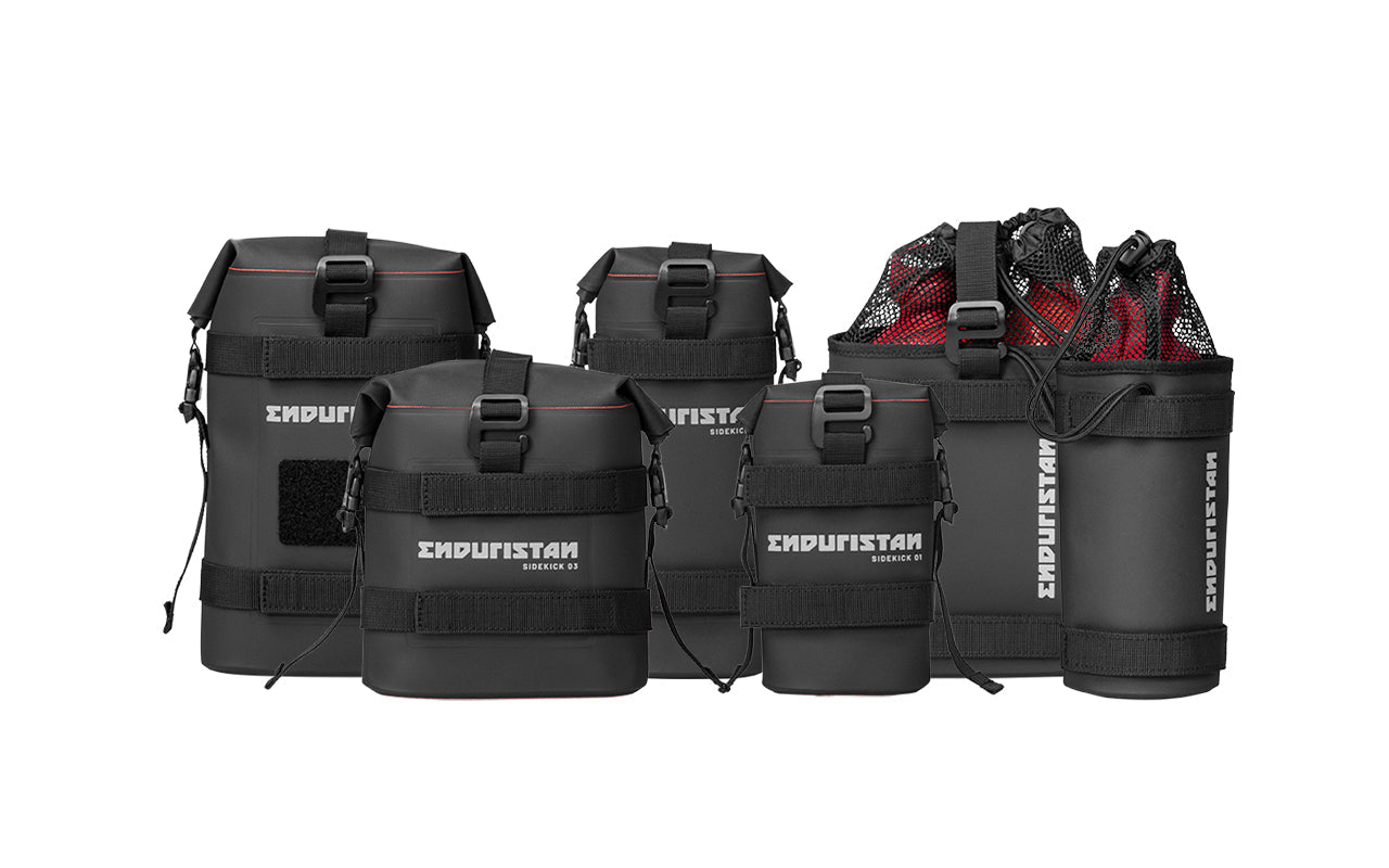 MORE FLEXIBILITY ON THE ROAD: ADD-ON BAGS BY ENDURISTAN